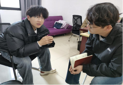 beat365在线唯一官网与安徽科技学院开展计算机专业学生交流活动